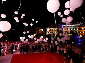 Homenaje a las víctimas del atentado en Niza en el primer aniversario Homenaje a las víctimas del atentado en Niza en el primer aniversario