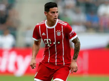 James, con el Bayern James, con el Bayern