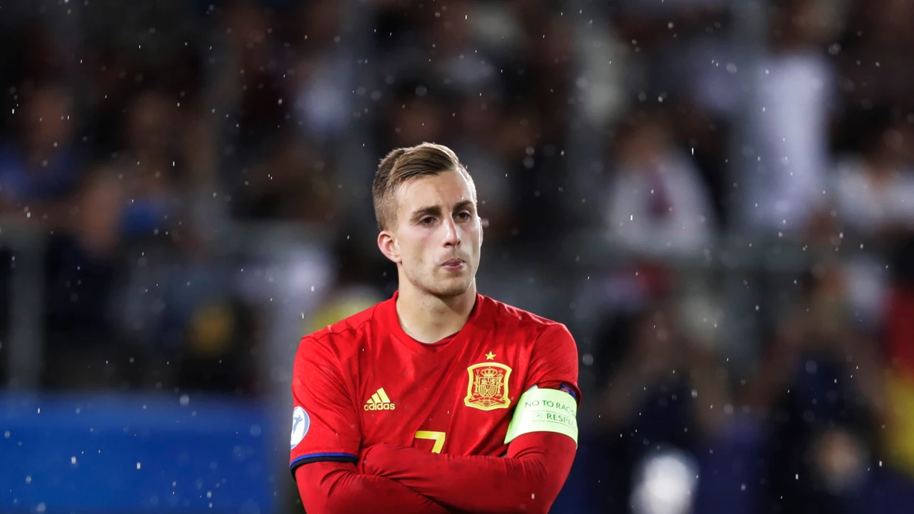 Deulofeu en un partido de la selección Deulofeu en un partido de la selección