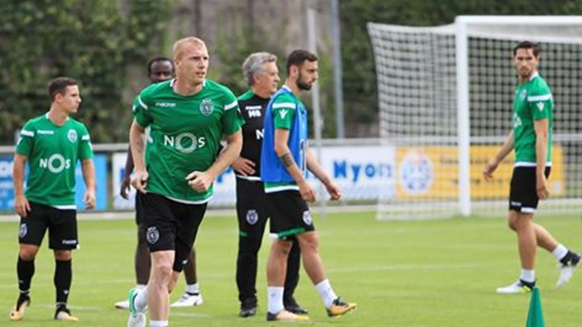 Mathieu, en un entrenamiento Mathieu, en un entrenamiento