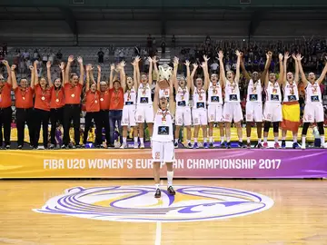 La selección sub 20 femenina de baloncesto, campeona de Europa La selección sub 20 femenina de baloncesto, campeona de Europa