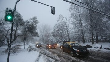 Las nevadas en Chile dejan un muerto, dos heridos y miles de hogares sin luz