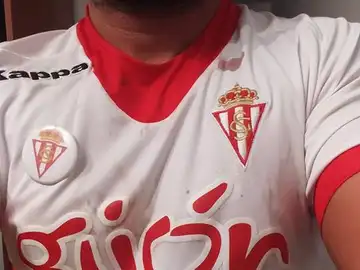 El aficionado del Sporting de Gijón, tras recibir la paliza El aficionado del Sporting de Gijón, tras recibir la paliza
