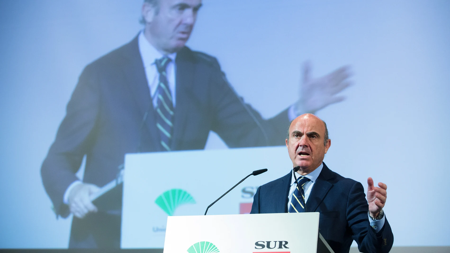 El Ministro de Economia, Industria y Competitividad, Luis De Guindos El Ministro de Economia, Industria y Competitividad, Luis De Guindos