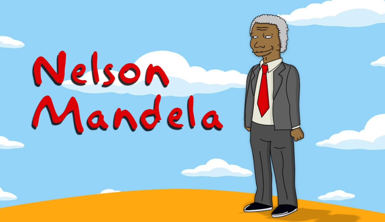 El personaje de Nelson Mandela que nunca descubriste en ‘Los Simpson’