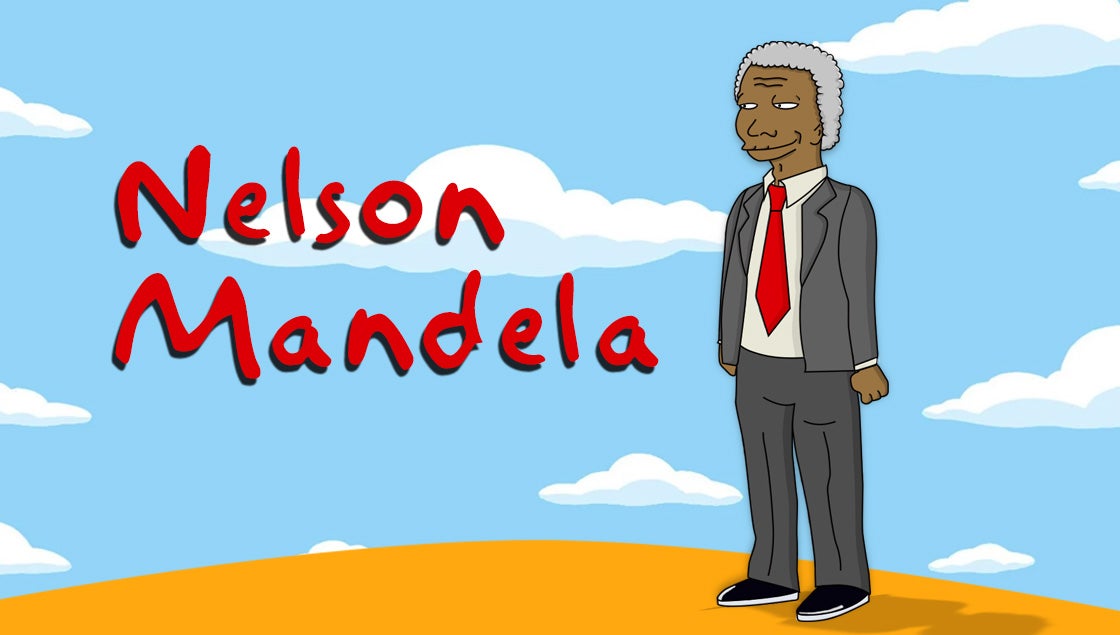 El personaje de Nelson Mandela que nunca descubriste en ‘Los Simpson’