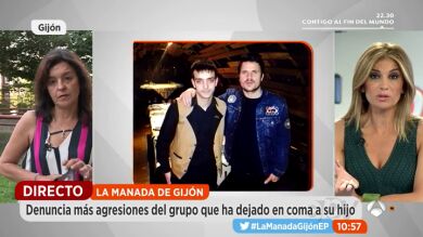 La madre del joven agredido: 