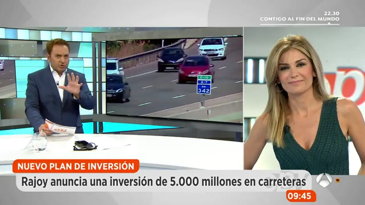 Rajoy: "Vamos a impulsar la inversión en infraestructura viaria"