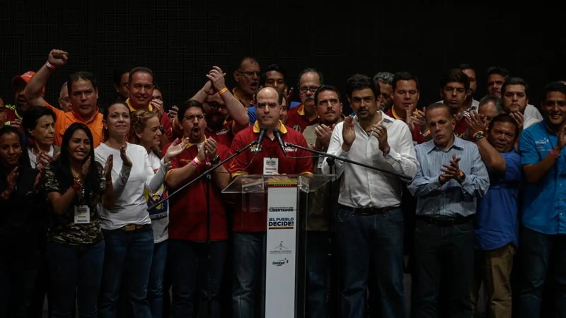 Miembros de la oposición venezolana Miembros de la oposición venezolana