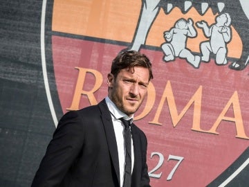 Francesco Totti, excapitán y leyenda de la Roma