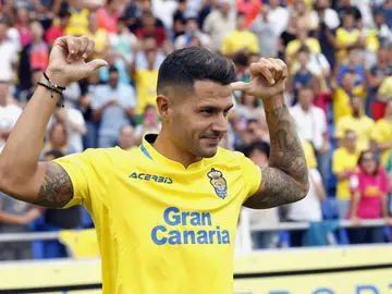Vitolo con Las Palmas Vitolo con Las Palmas