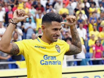 Vitolo con Las Palmas Vitolo con Las Palmas