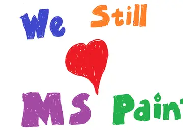 La foto con la que Microsoft ha anunciado que Paint seguiría entre nosotros La foto con la que Microsoft ha anunciado que Paint seguiría entre nosotros