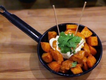 Bravas con boniato Bravas con boniato