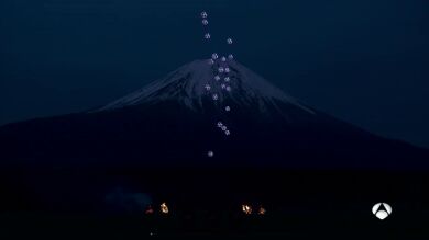 Los fuegos artificiales ya son historia, llegan las coreografías de drones 