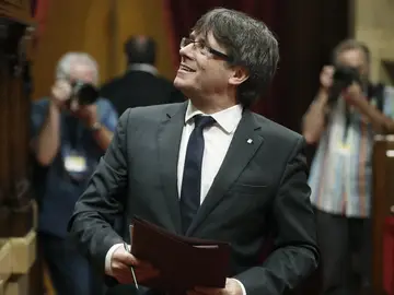 Carles Puigdemont, president de la Generalitat Carles Puigdemont, president de la Generalitat