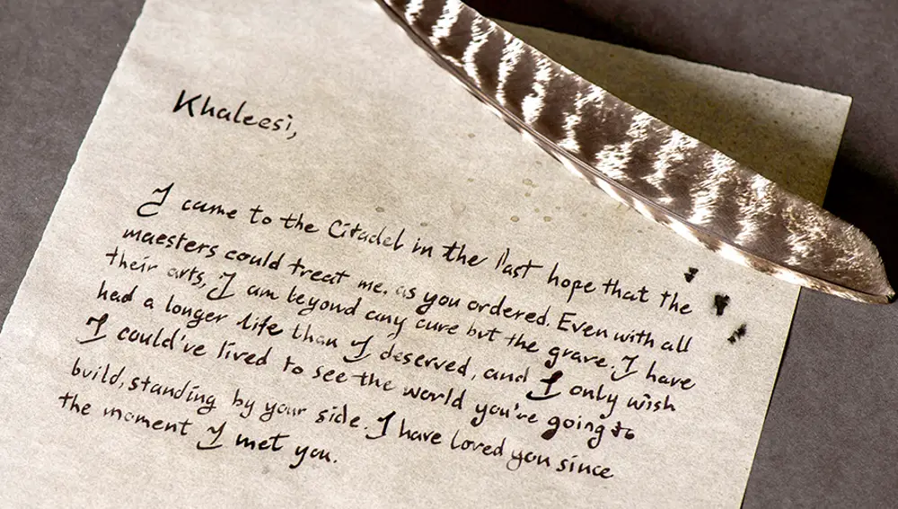 Carta de Ser Jorah Mormont a Daenerys Targaryen