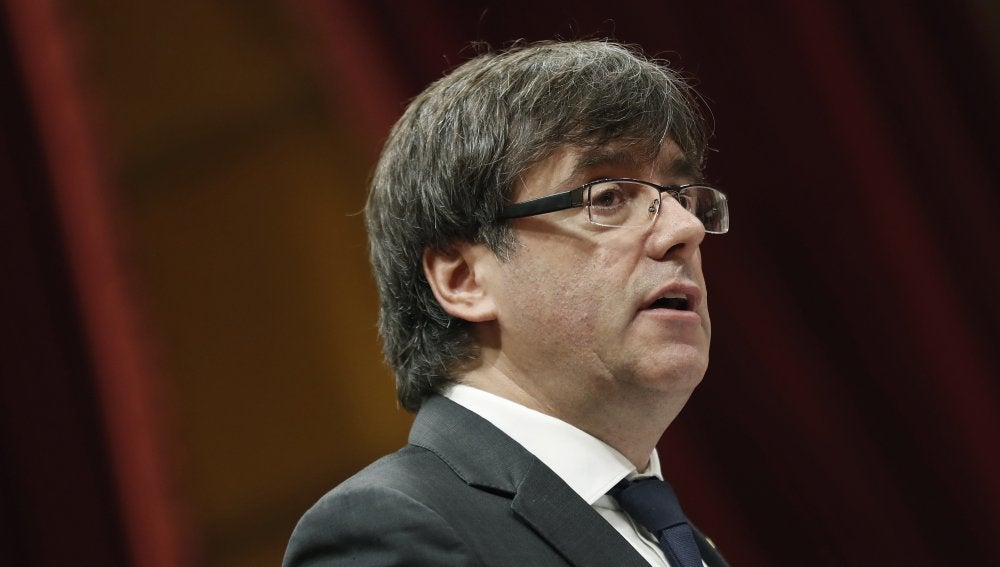 El presidente de la Generalitat, Carles Puigdemont