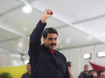 Nicolás Maduro en un acto de gobierno en el Palacio de Miraflores