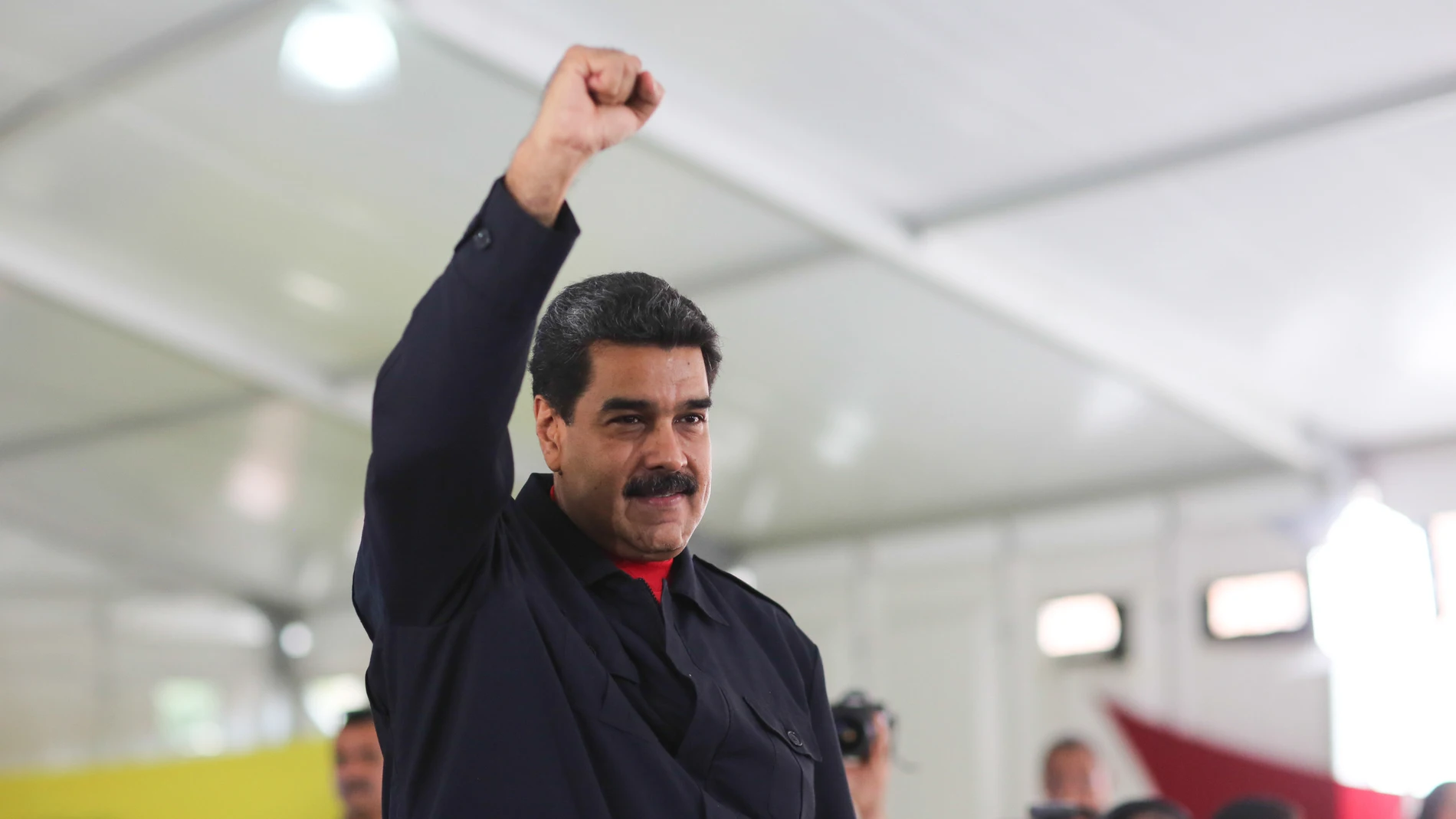Nicolás Maduro en un acto de gobierno en el Palacio de Miraflores Nicolás Maduro en un acto de gobierno en el Palacio de Miraflores