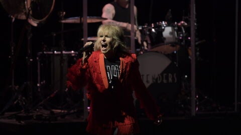 La cantante de Pretenders en su concierto en Starlite