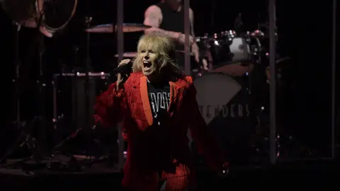 La cantante de Pretenders en su concierto en Starlite La cantante de Pretenders en su concierto en Starlite