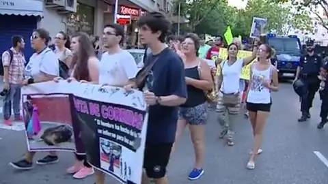 La plaza de toros de Palma acoge una de sus últimas corridas antes de quedar prohibidas La plaza de toros de Palma acoge una de sus últimas corridas antes de quedar prohibidas