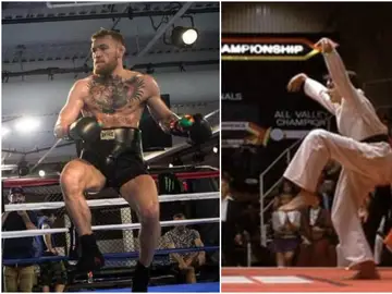 McGregor y su postura secreta para frenar a Mayweather McGregor y su postura secreta para frenar a Mayweather