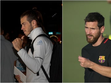 Bale y Messi, en Miami para el primer Clásico de la temporada