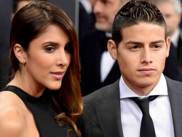James Rodríguez y Daniela Ospina James Rodríguez y Daniela Ospina