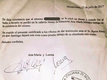 Carta al Ratoncito Pérez