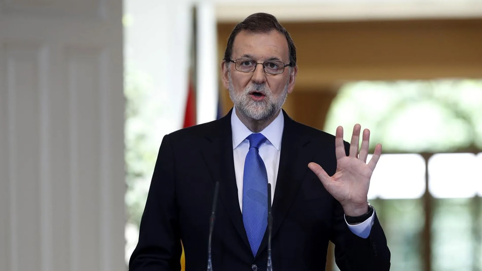 Mariano Rajoy ante los medios de comunicación Mariano Rajoy ante los medios de comunicación