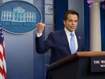 El director de comunicación de la Casa Blanca, Anthony Scaramucci El director de comunicación de la Casa Blanca, Anthony Scaramucci