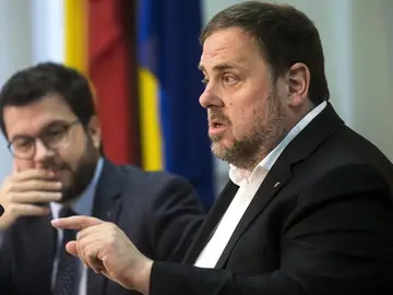 El vicepresidente catalán y conseller de Economía, Oriol Junqueras El vicepresidente catalán y conseller de Economía, Oriol Junqueras