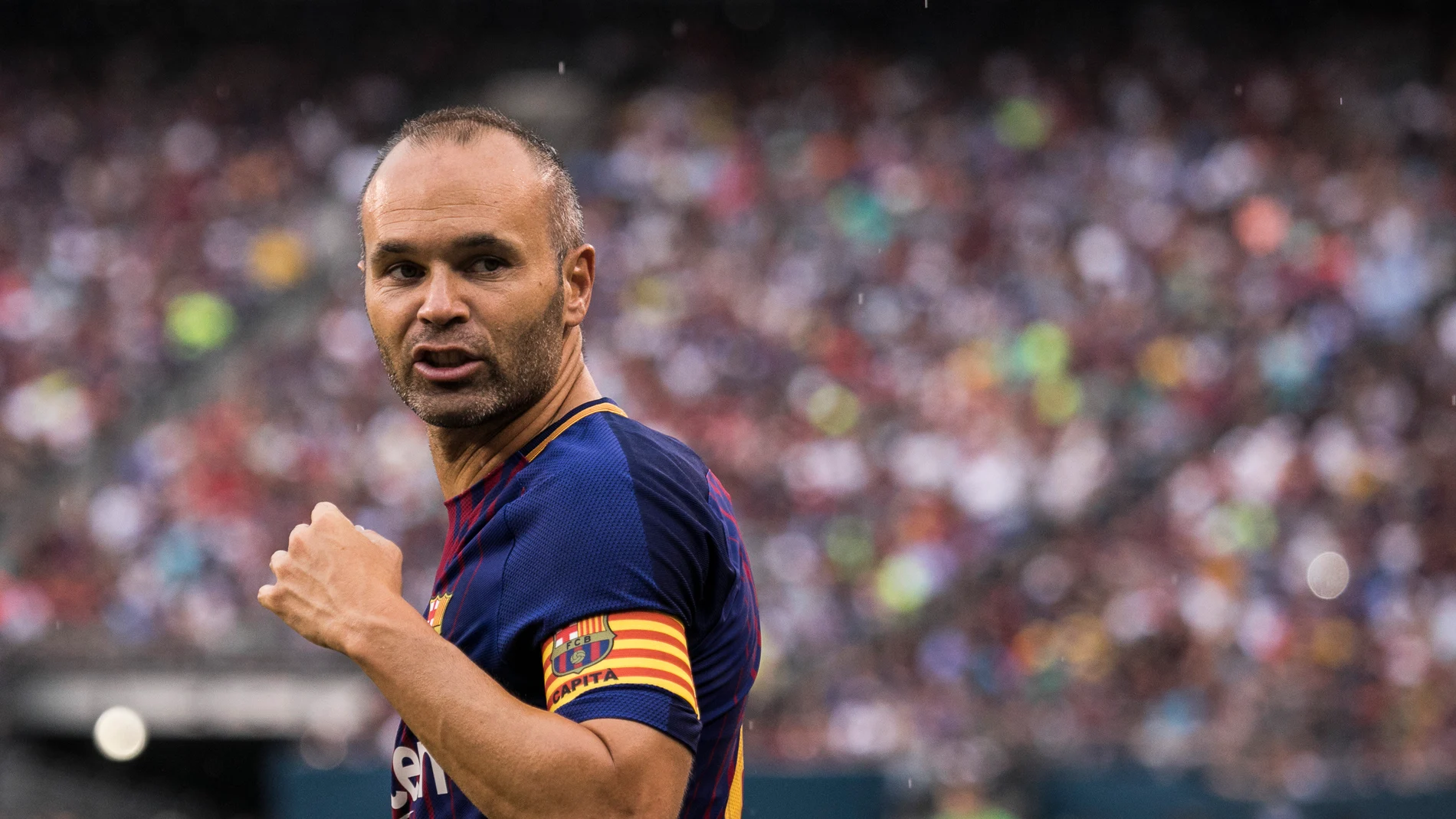 Andrés Iniesta, en un partido con el Barcelona Andrés Iniesta, en un partido con el Barcelona