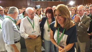 La presidenta andaluza y secretaria general del PSOE-A, Susana Díaz