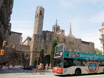 Bus turístic en Barcelona