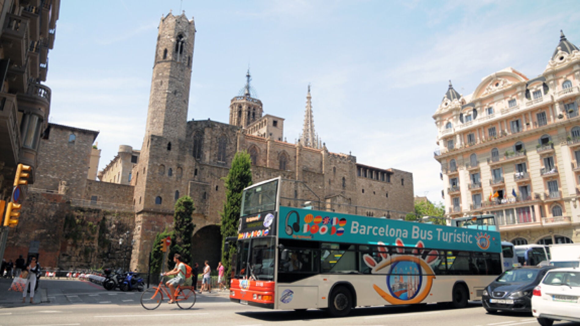 Bus tur&iacute;stic en Barcelona