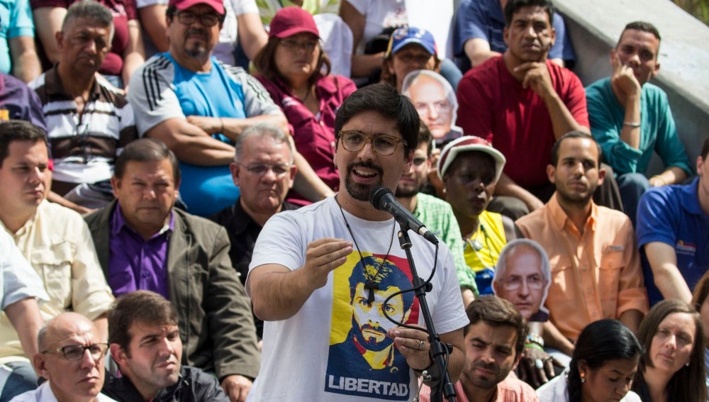 El vicepresidente de la Asamblea Nacional, Freddy Guevara