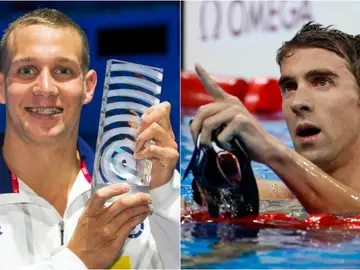 Dressel iguala el récord de Phelps en medallas en un mismo Mundial Dressel iguala el récord de Phelps en medallas en un mismo Mundial