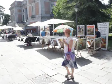 Altas temperaturas en Madrid Altas temperaturas en Madrid