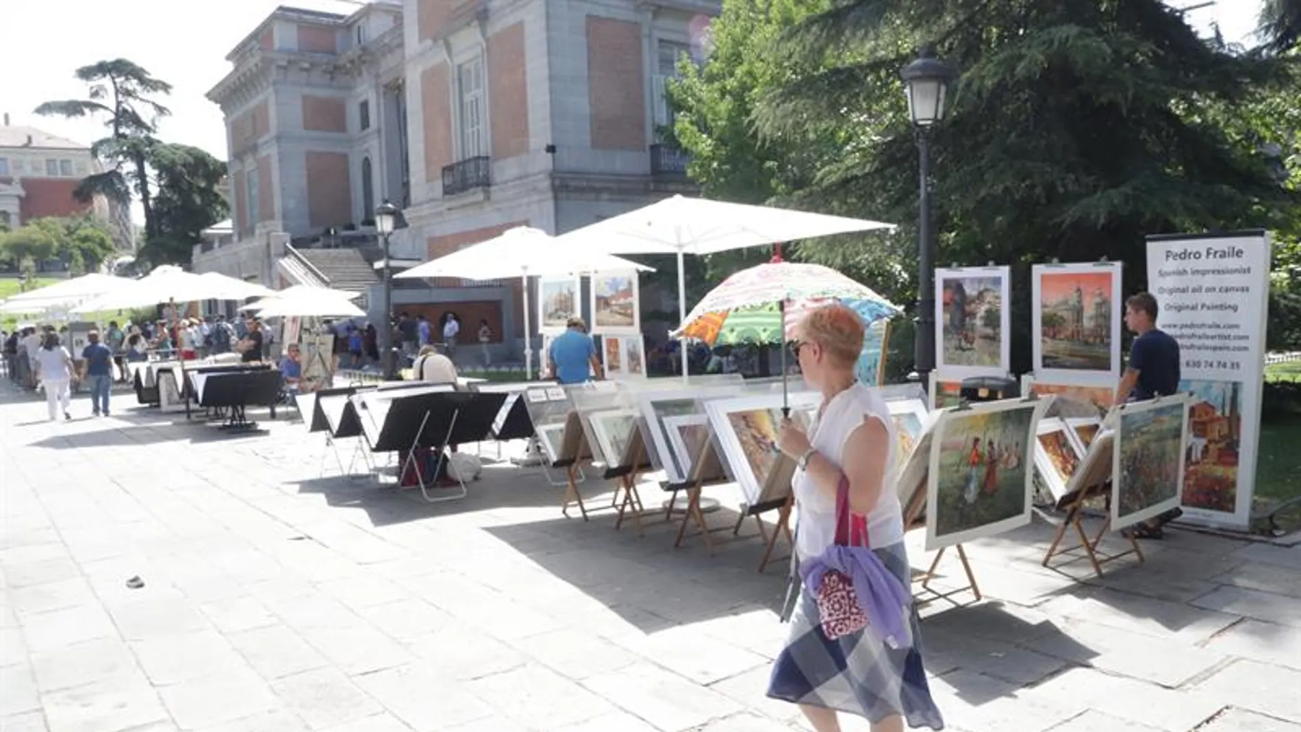 Altas temperaturas en Madrid Altas temperaturas en Madrid
