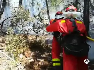 Incendio en Yeste Incendio en Yeste