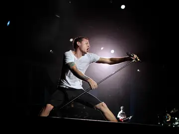 El vocalista de Linkin Park, Chester Bennington El vocalista de Linkin Park, Chester Bennington