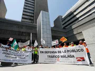 Concentración de los examinadores de tráfico Concentración de los examinadores de tráfico