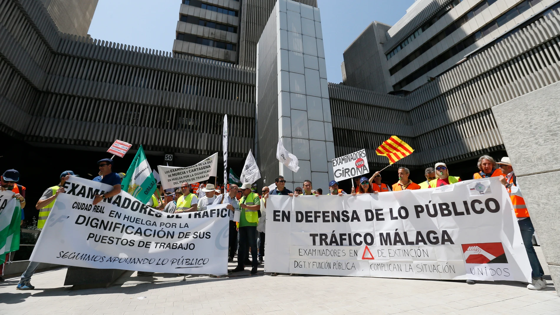 Concentración de los examinadores de tráfico Concentración de los examinadores de tráfico
