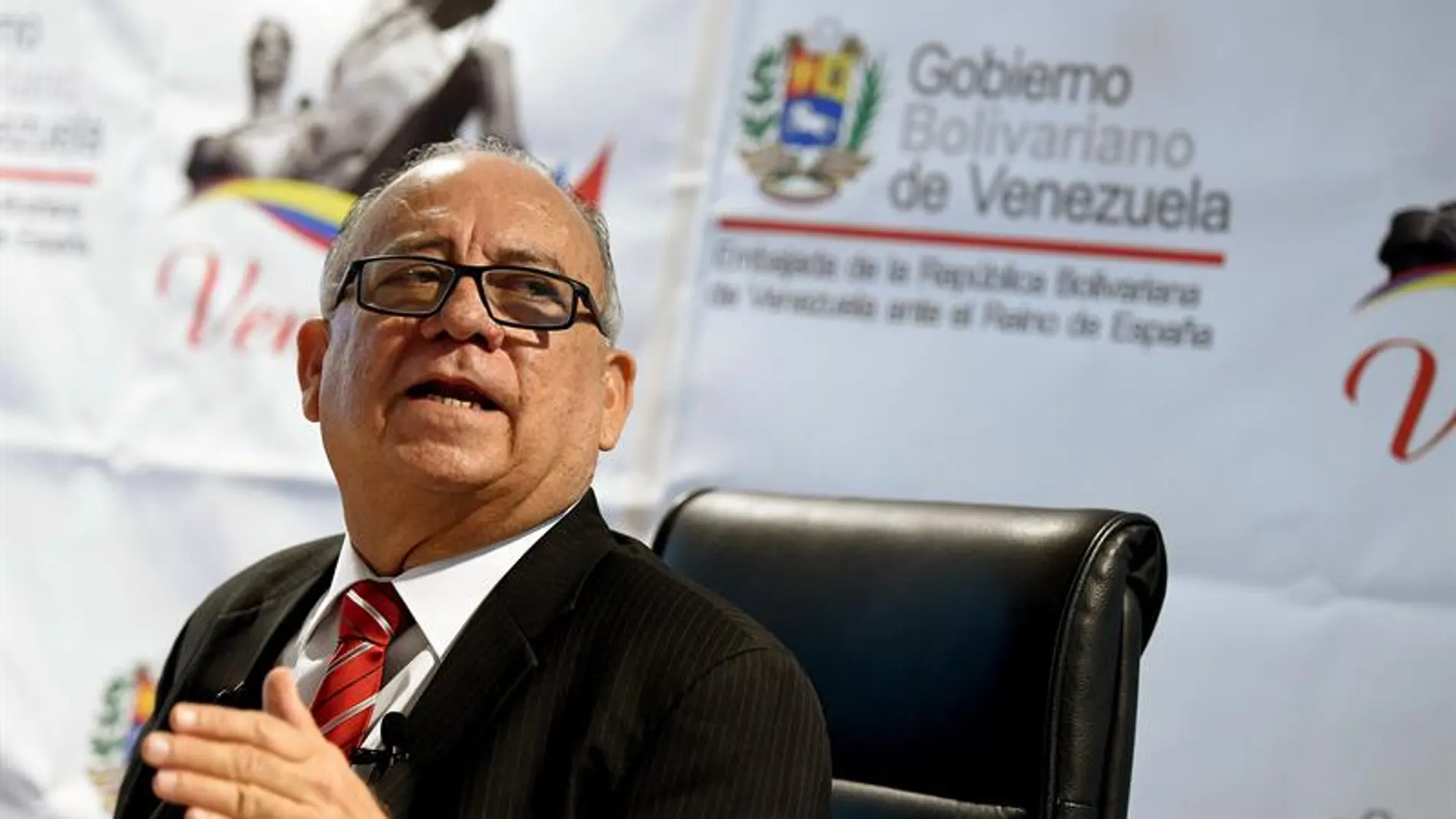 El embajador de Venezuela en España, Mario Isea El embajador de Venezuela en España, Mario Isea