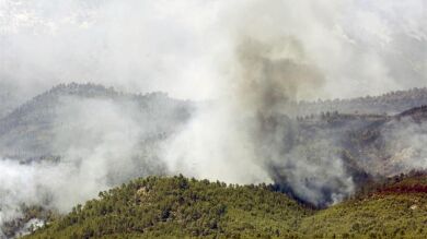 El incendio de Yeste supera ya las 3.000 hectáreas calcinadas y tardará en controlarse 
