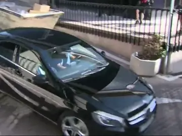 Así llegó Cristiano Ronaldo al juzgado para declarar por el presunto fraude fiscal Así llegó Cristiano Ronaldo al juzgado para declarar por el presunto fraude fiscal