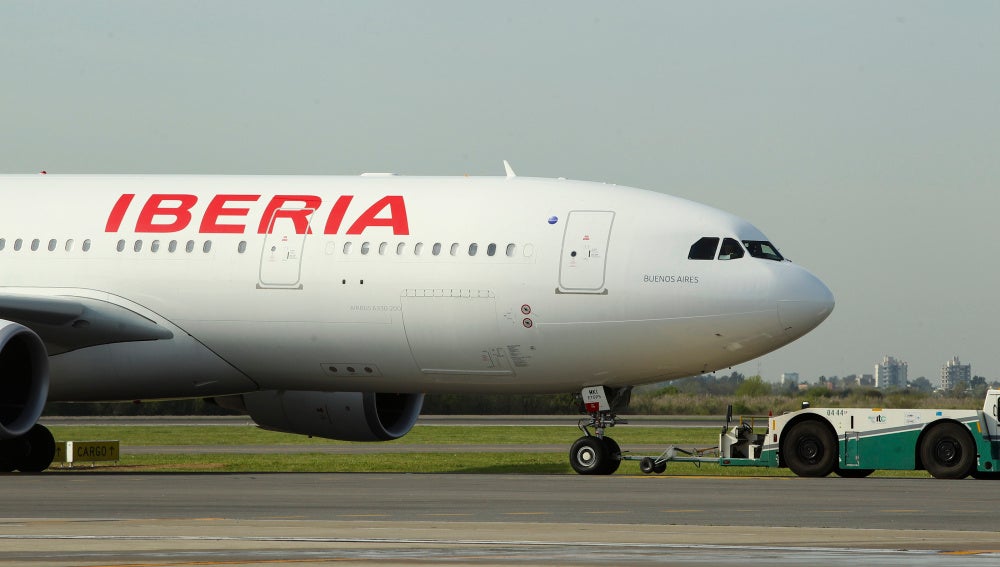 Un aviÃ³n de Iberia